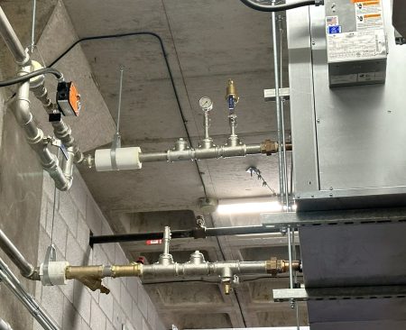 Tuyauterie d'acier inoxydable - CVCA - industriel
